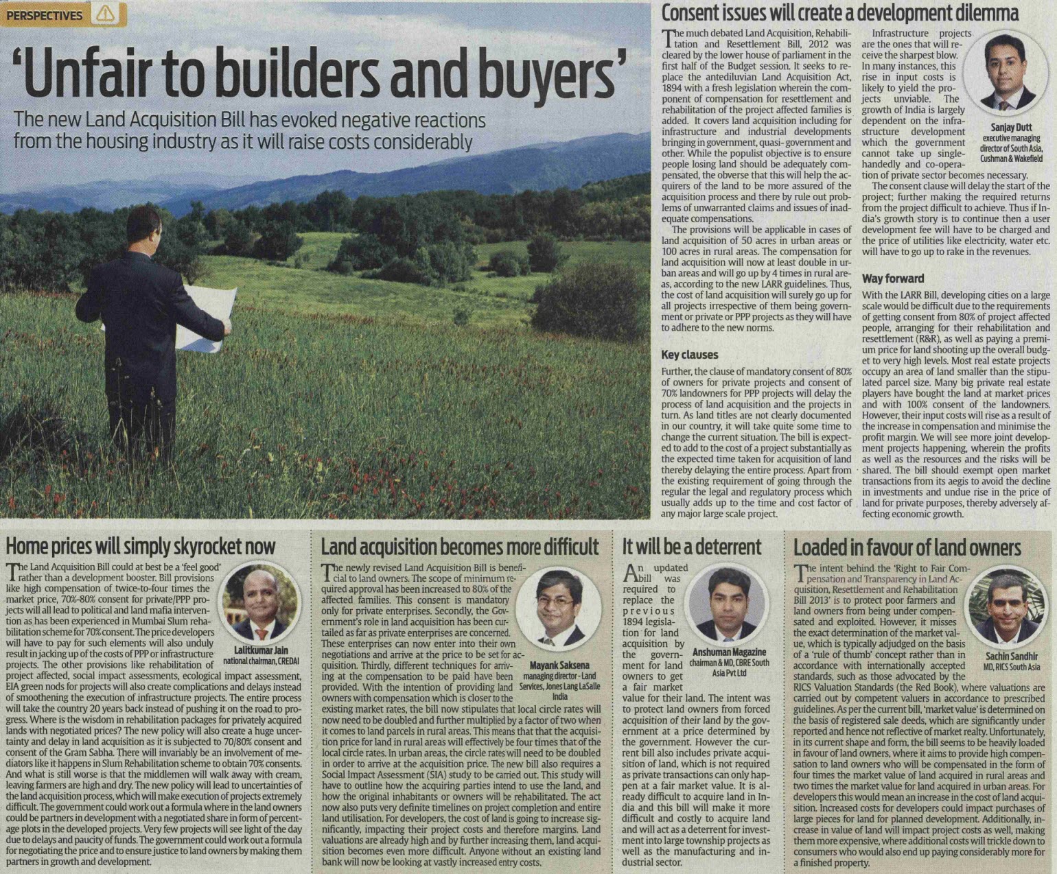 Unfair to builders and buyers
