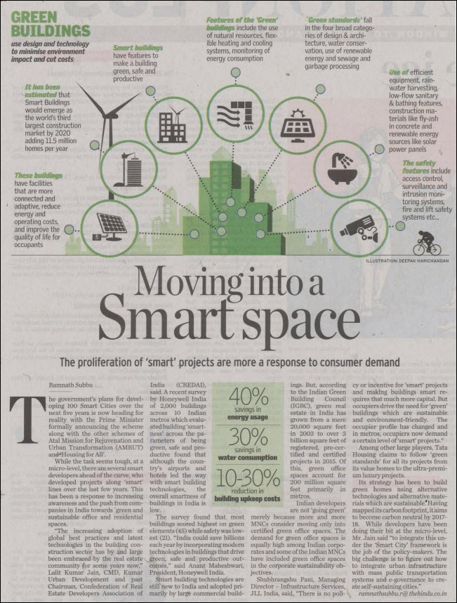 Moving into a smart space